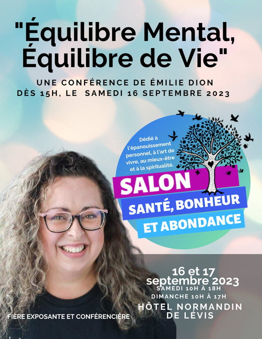 EMILIE DION SALON SANTE BONHEUR ABONDANCE
